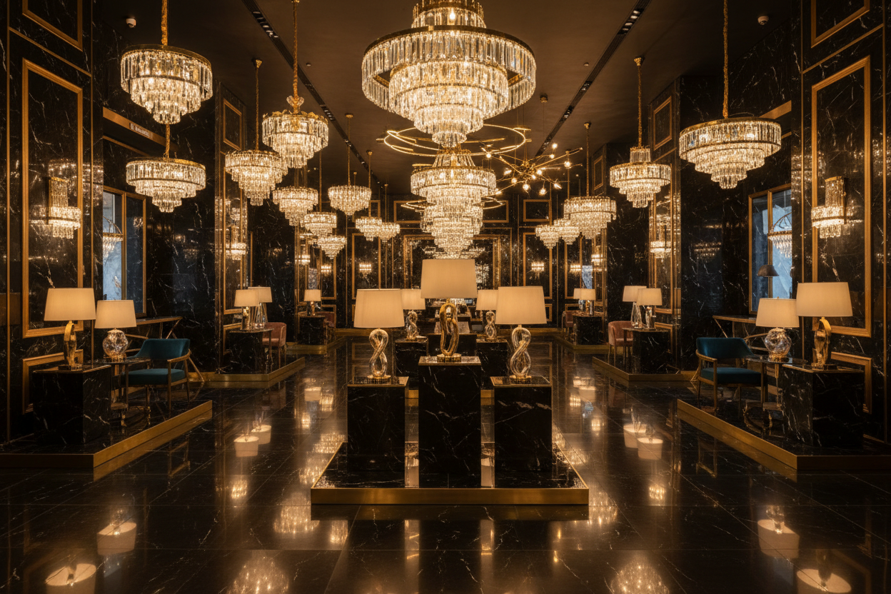 Imperial Crystal Chandelier